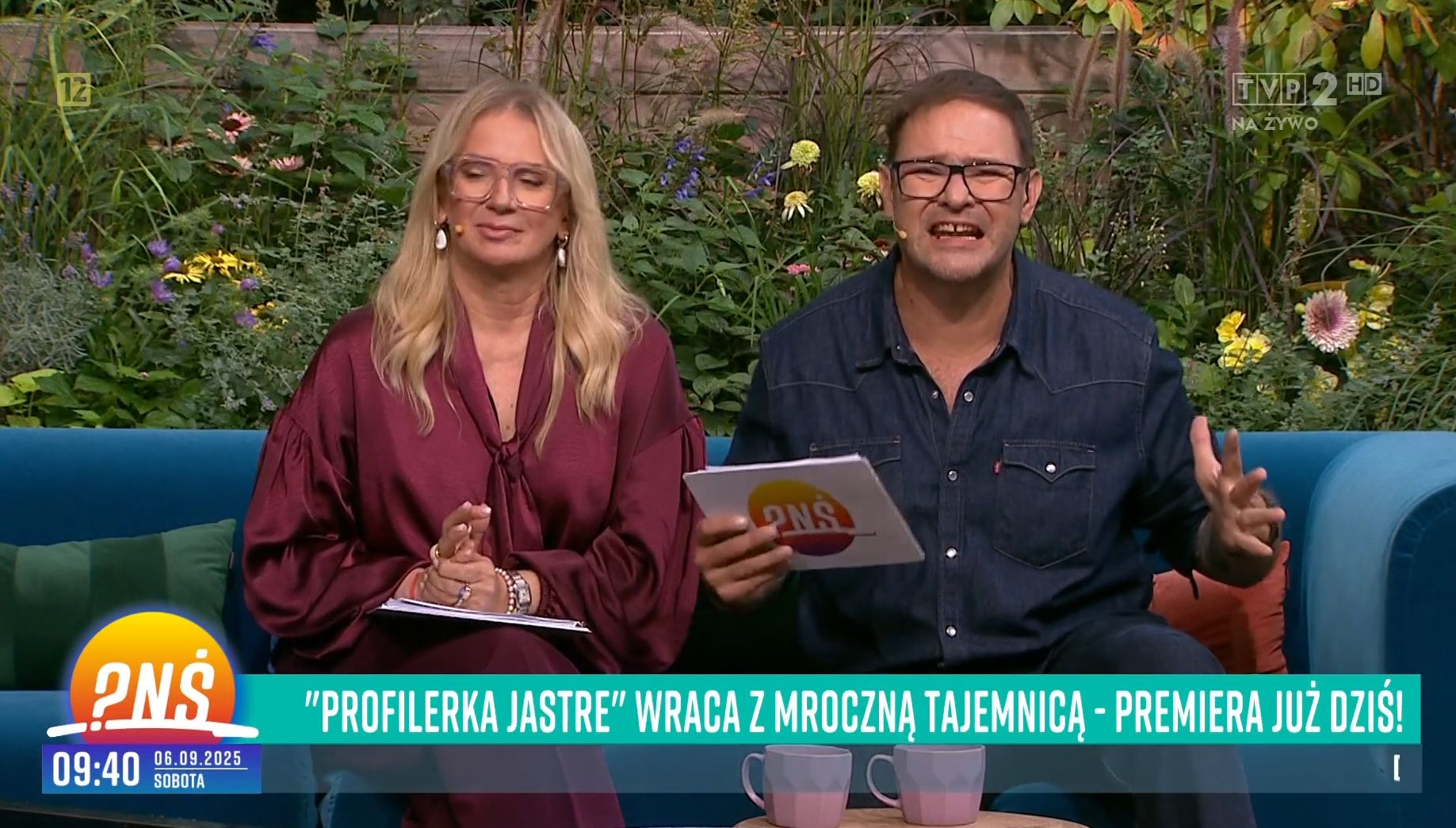 Tomasz Karolak i Marzena Rogalska w "Pytaniu na śniadanie"