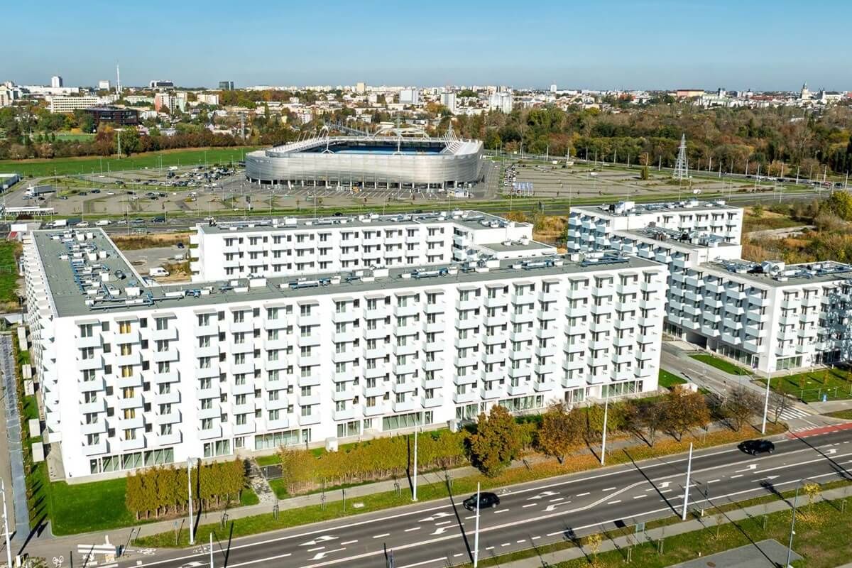 Pierwsze w Lublinie osiedle mieszkań na wynajem niemal gotowe. Wiosną 2026 pierwsi lokatorzy wprowadzą się przy ul. Krochmalnej