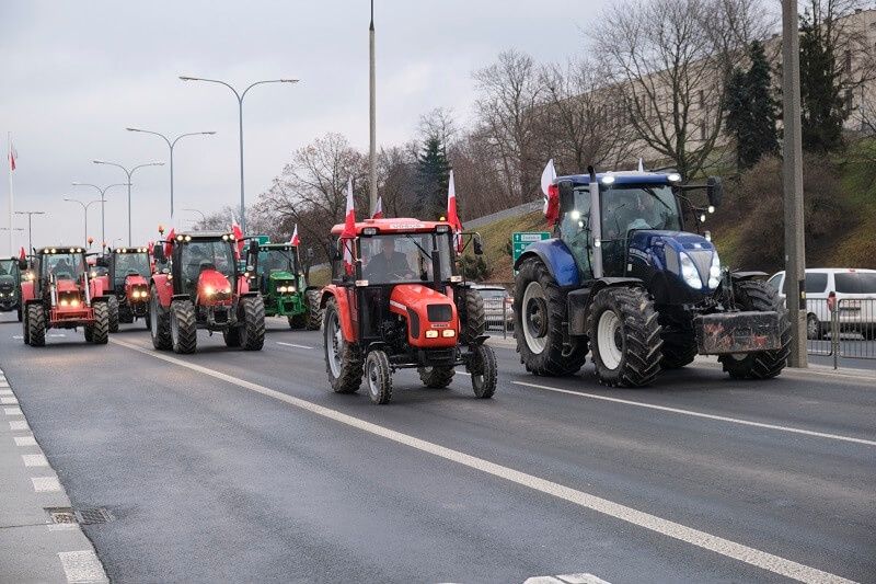 protest rolników agrounia lublin