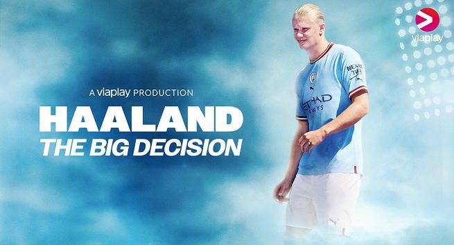 Erling Haaland ambasadorem Viaplay