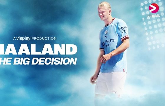 Erling Haaland ambasadorem Viaplay