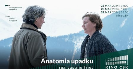 Kino CSK przygotowało weekendowe pokazy mistrzowskiego thrillera „Anatomia upadku”