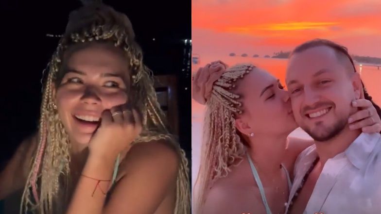 Igraszki Sandry Kubickiej i Barona na Malediwach 