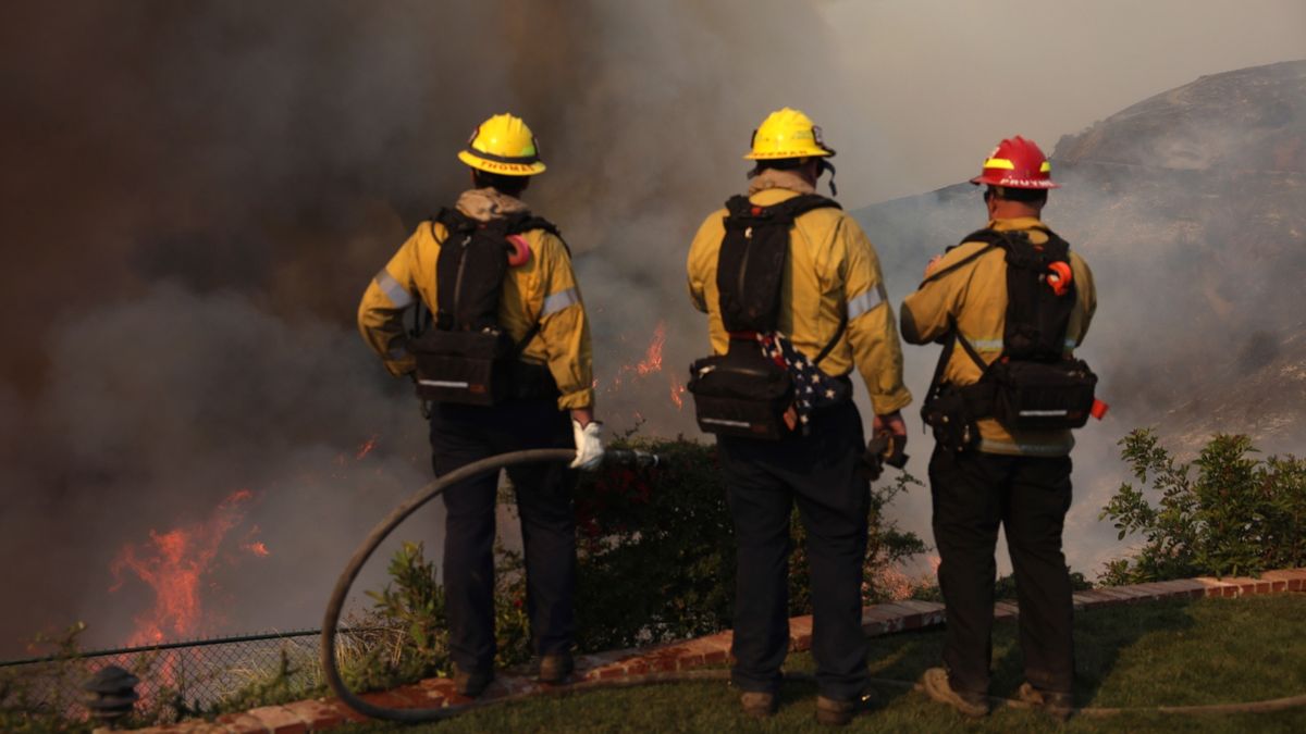 Pożar w Kalifornii. Policja schwytała strażaka