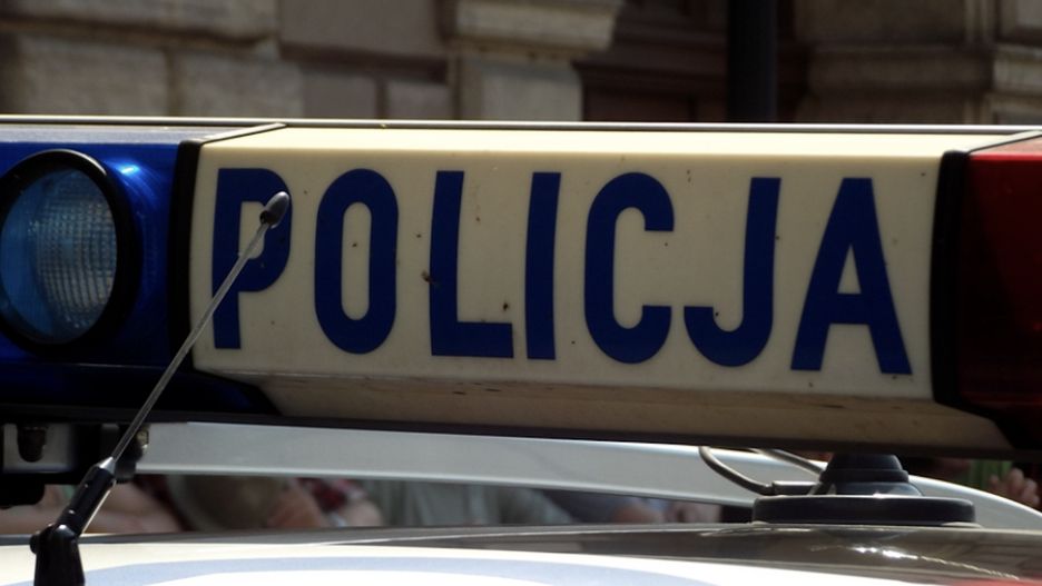 Policja została wezwana przez poszkodowana