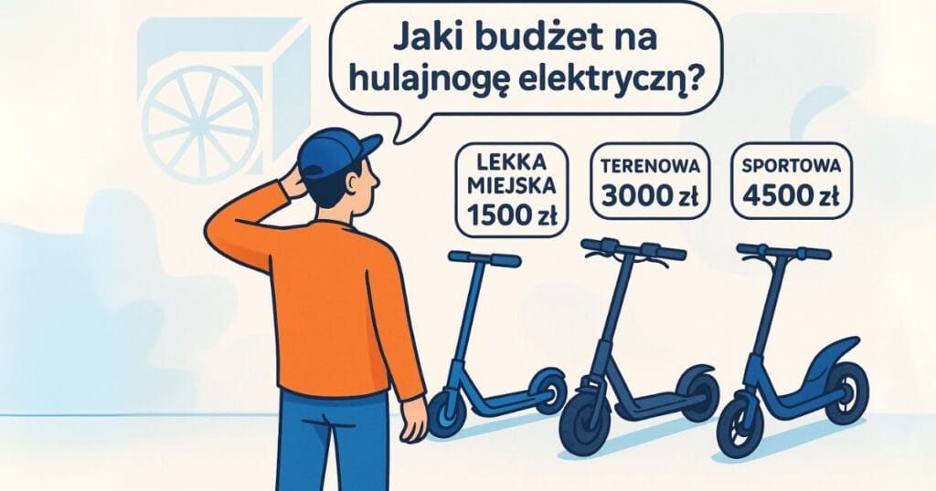 jaki budżet na hulajnogę elektryczną