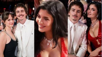 Niezręczne przywitanie Kylie Jenner z siostrą Timothée Chalameta na Oscarach. "Wygląda, jakby zobaczyła ją pierwszy raz w życiu"