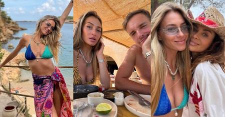 Marcelina Zawadzka podsumowuje rodzinne wczasy serią ujęć w BIKINI. Załapała się nawet Natalia Siwiec. Taka to pożyje? (ZDJĘCIA)