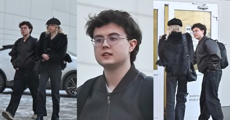 Mateusz Pawłowski drepcze z ukochaną na trening do "TzG", po czym szarmancko otwiera jej drzwi na salę prób (ZDJĘCIA)