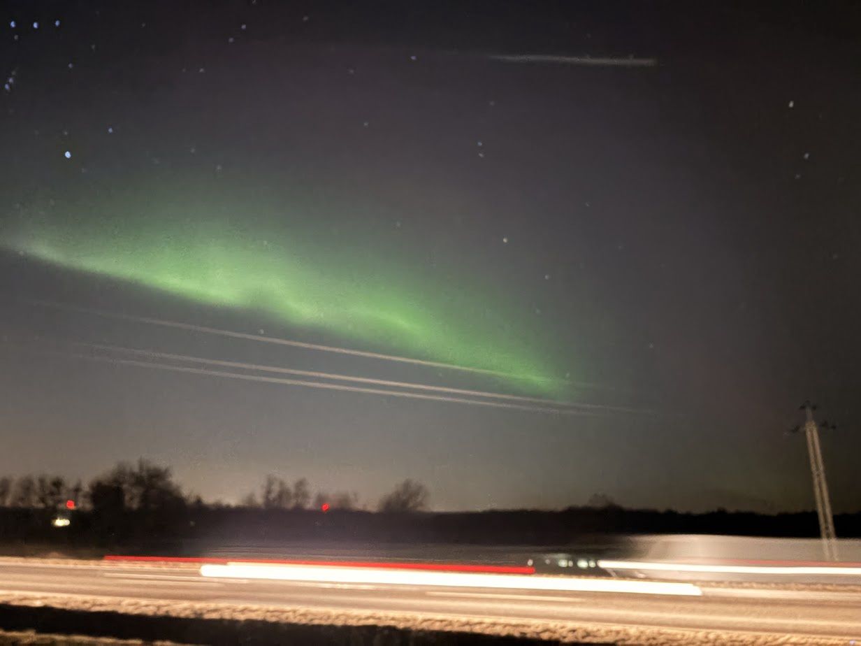 Zorza polarna 19 stycznia 2026 r.