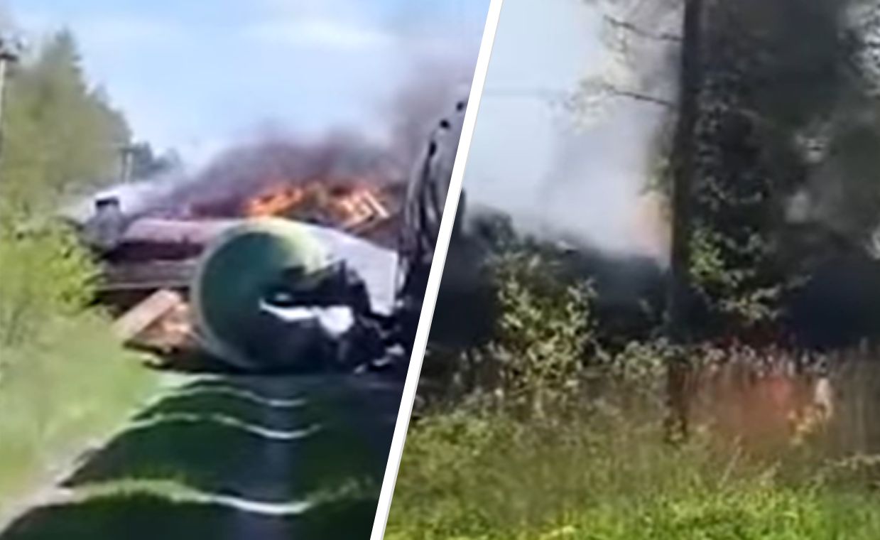Atak na pociąg w Rosji. Wykoleiła się lokomotywa