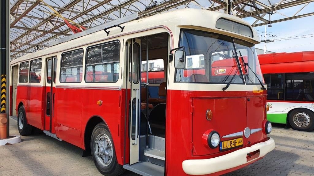 Trolejbus Skoda 9 Tr po odrestaurowaniu