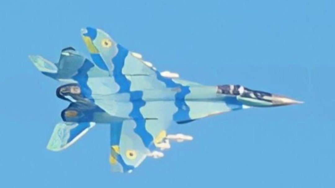 MiG-29 w barwach Azerbejdżanu w Ukrainie
