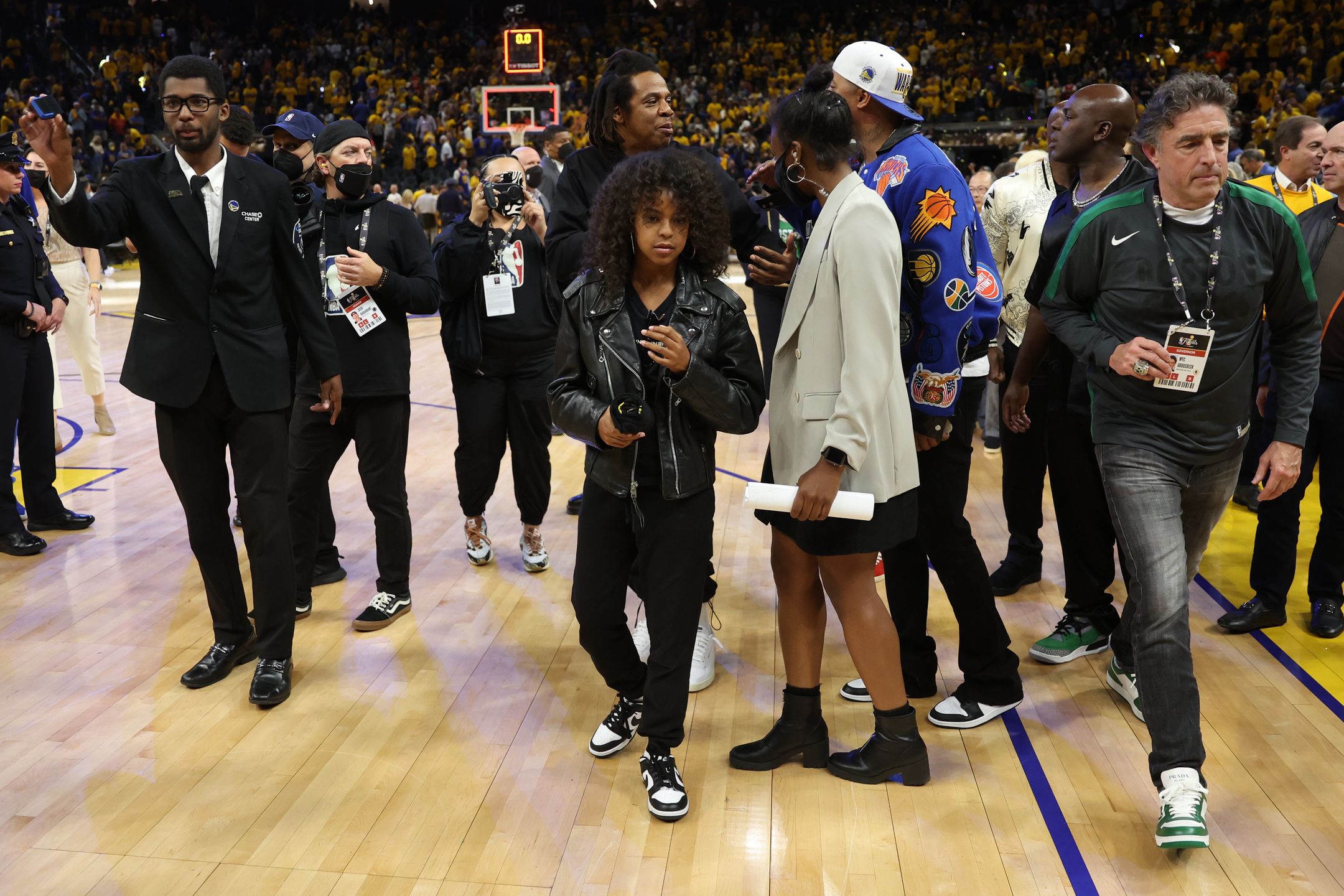 Jay-Z zabrał Blue Ivy na mecz koszykówki