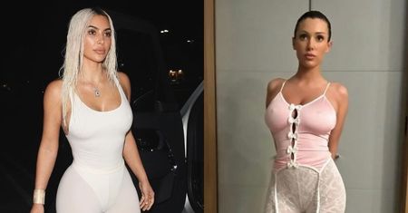 Kim Kardashian upodabnia się coraz bardziej do Bianci Censori? Internauci zarzucają jej kopiowanie stylu żony Kanye Westa (FOTO)
