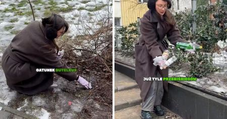 Odwilż w miastach. Kwitną "przebiśniegi". Tyle uzbierała w kilka minut