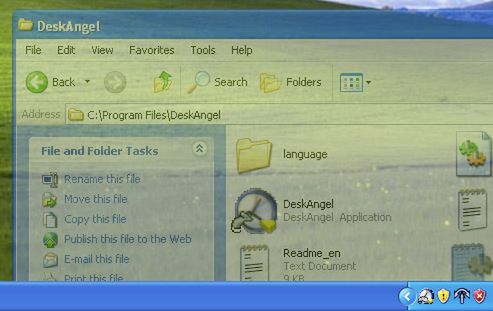 DeskAngel rozszerza możliwość konfiguracji zachowania Windowsa