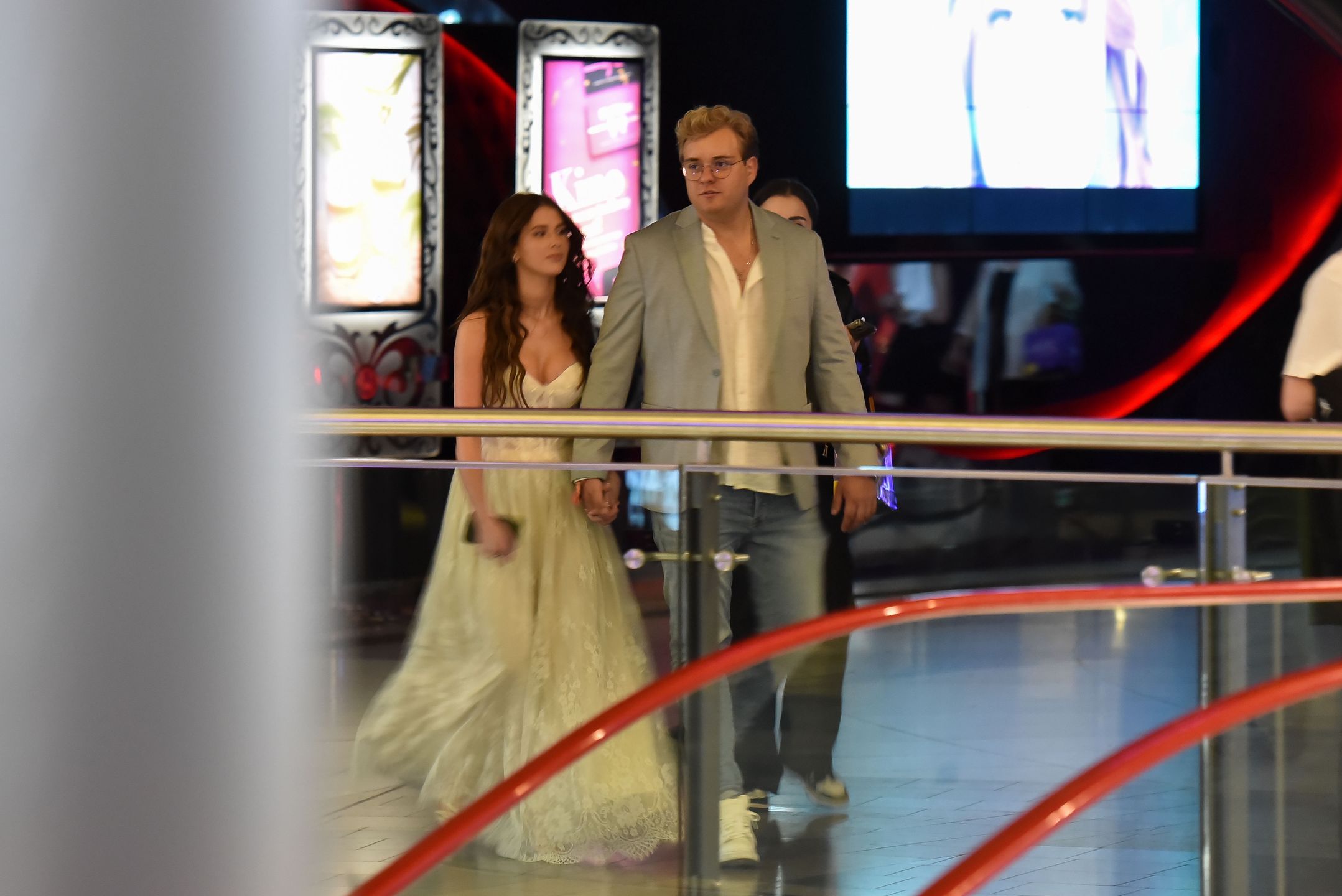 Roksana Węgiel z partnerem