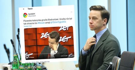 Bosak zasnął w trakcie programu? Głośny ton posłanki PiS nie przeszkodził w drzemce