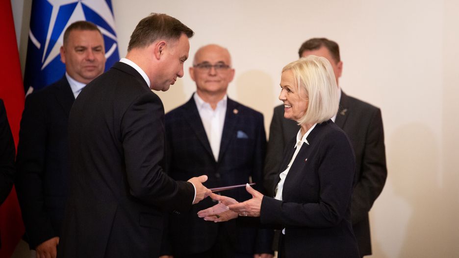 Za kandydaturą Bożeny Borys-Szopy przemawia wieloletnia znajomość z prezydentem Andrzejem Dudą