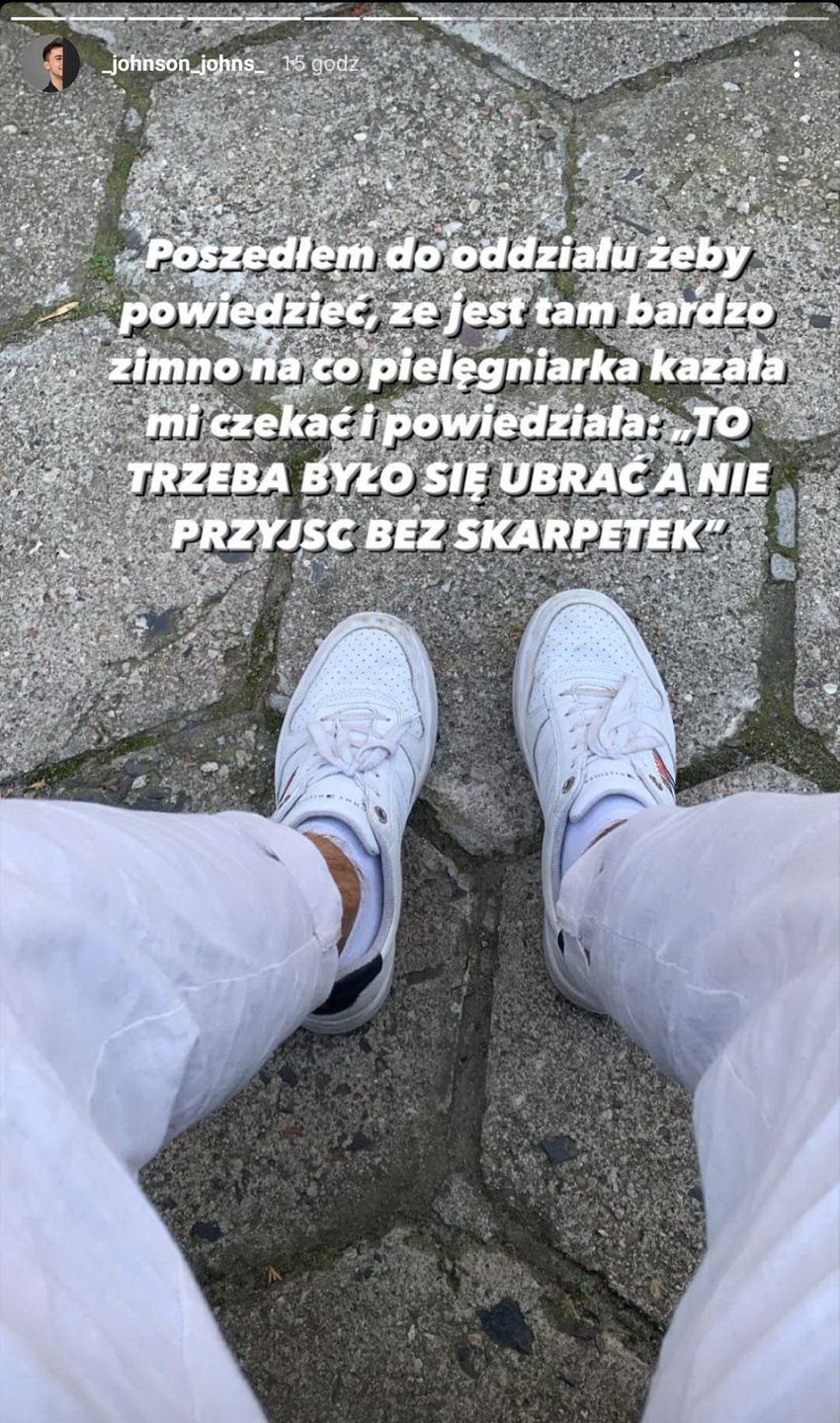 Jan Kietliński opowiedział swoją "koronahistorię" na Instagramie