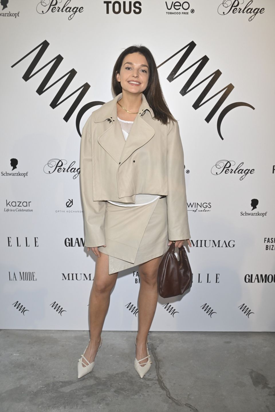 Maria Dębska w modnej stylizacji