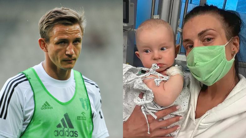 Magdalena Stępień i Jakub Rzeźniczak pożegnali syna