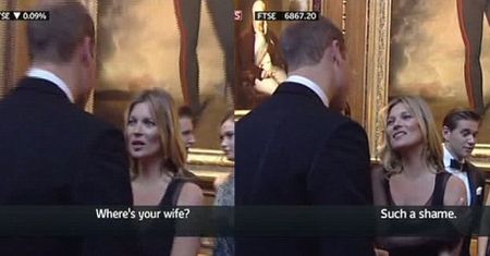 KATE MOSS "flirtuje" z księciem Williamem!