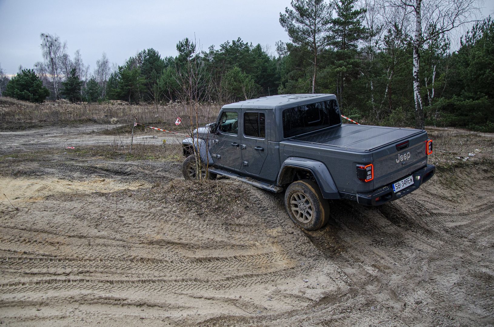 Jeep Gladiator na Poligonie4x4
