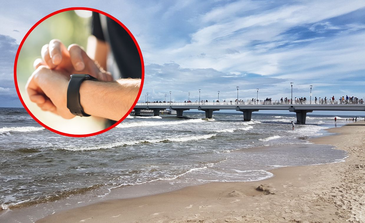 Molo w Kołobrzegu przeżywa oblężenie. Turyści czekają na właściwy moment