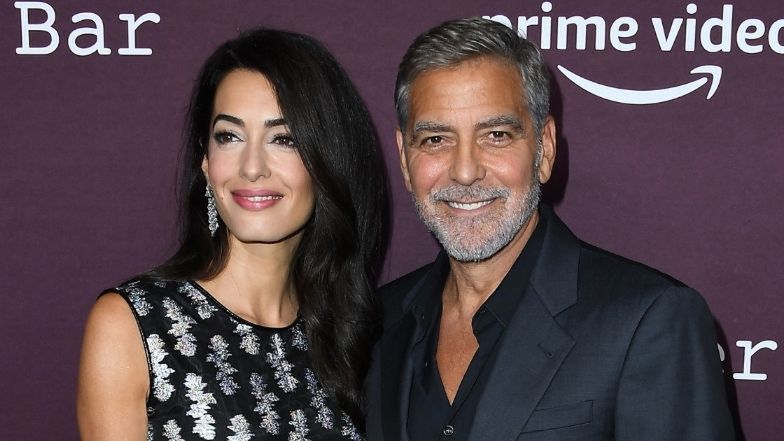George Clooney i Amal Clooney na premierze w Los Angeles