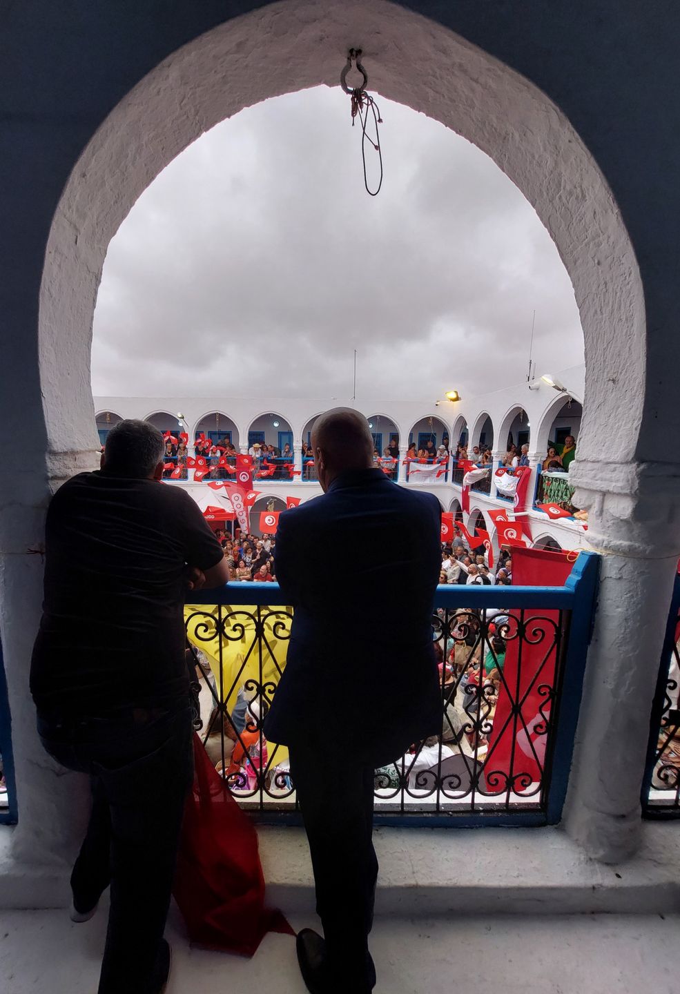 Feta w trakcie ceremonii zamknięcia pielgrzymki