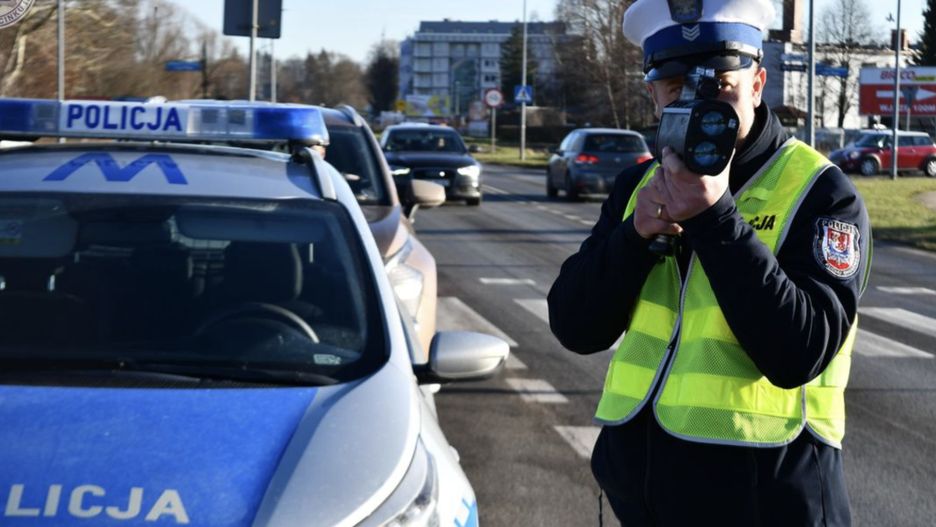 fot. KPP w Szczecinku / Kontrole prędkości w Szczecinku – policja ujawnia efekty akcji „Prędkość”.