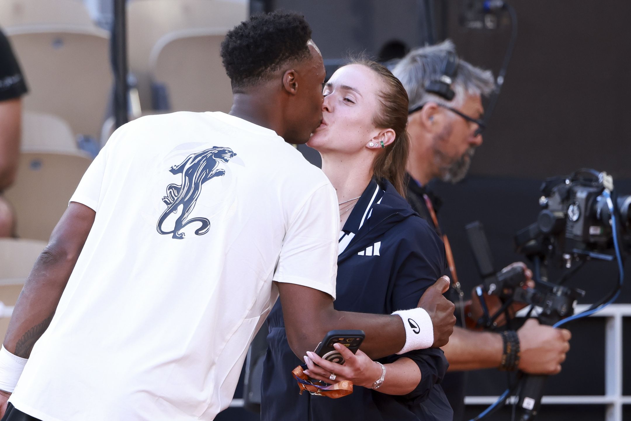 Elina Svitolina i Gael Monfils