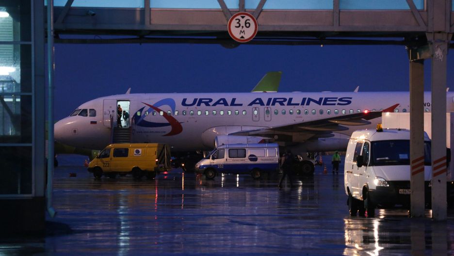 Novosibirsk International Airport in Russia
NOVOSIBIRSK, RUSSIA - SEPTEMBER 23: Ural Airlines passenger plane is seen at Novosibirsk International Airport in Novosibirsk, Russia on September 23, 2017. (Photo by Rostislav Netisov/Anadolu Agency/Getty Images)
Anadolu
Russia, Airport, 2017, plane, landing, September, take off, Novosibirsk, Novosibirsk International Airport