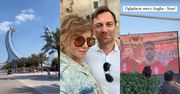 Agata Załęcka oprowadza obserwujących po Katarze w czasie Mundialu. Wcześniej ZAŻEGNAŁA KRYZYS z Jakubem Kwiatkowskim (FOTO)