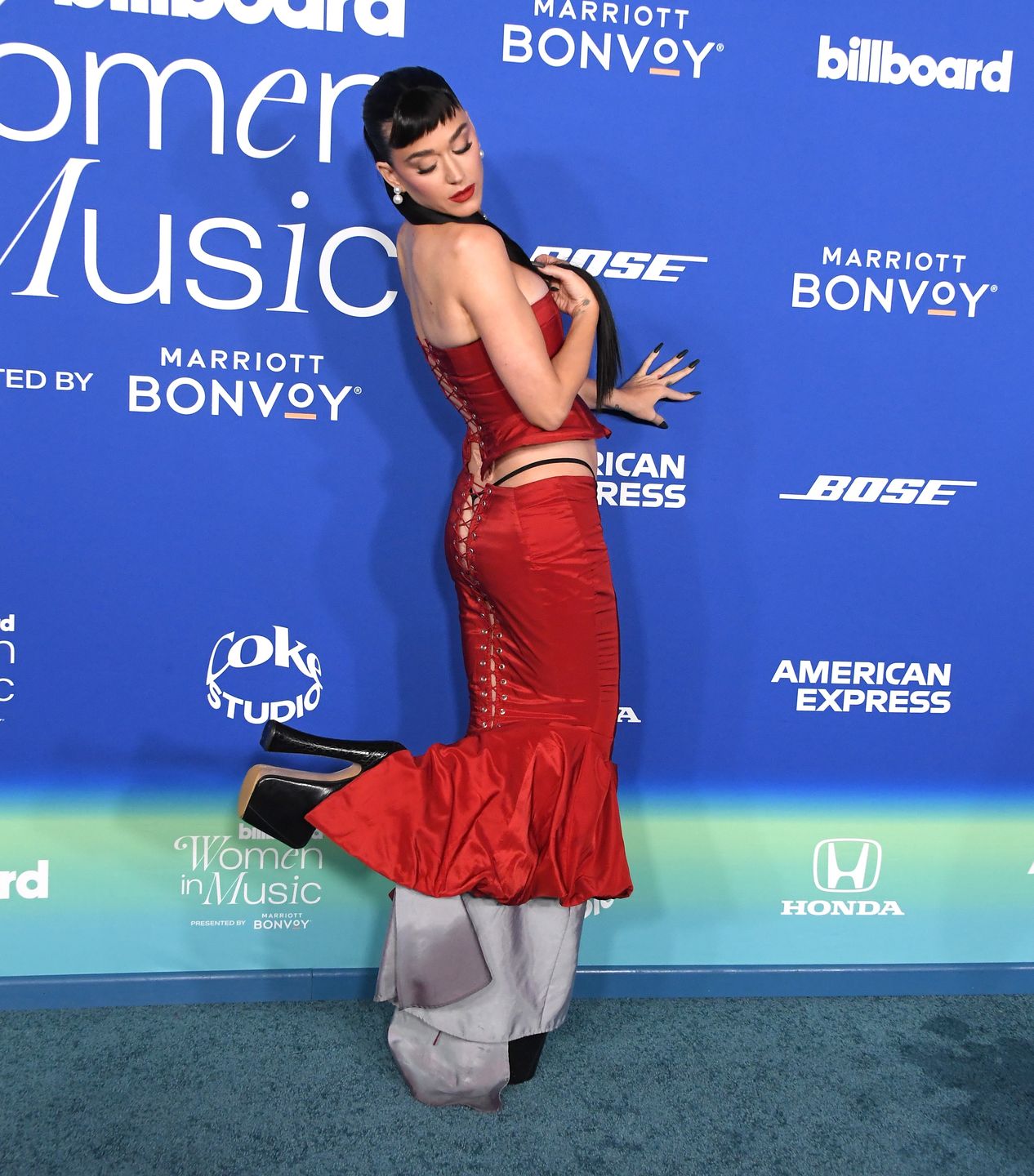 Katy Perry na imprezie Billboard Women In Music