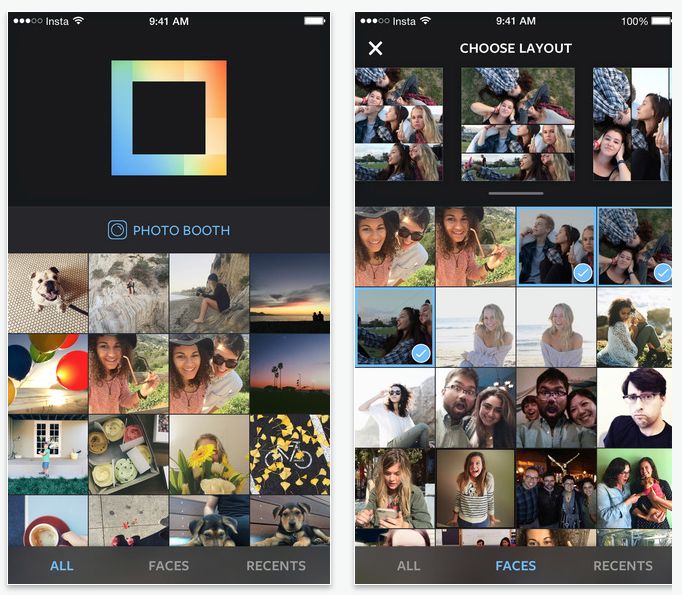Layout - darmowa Instagramowa aplikacja do kolaży 1