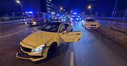 Warszawa: Nocny karambol w Alejach Jerozolimskich