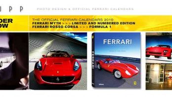 Przepiękny kalendarz Ferrari na 2010 rok 1