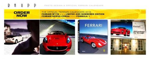 Kalendarz Ferrari by Gunther Raupp