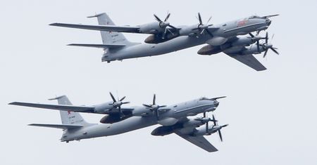 Tu-142 nad Atlantykiem. To rosyjskie samoloty rozpoznawcze