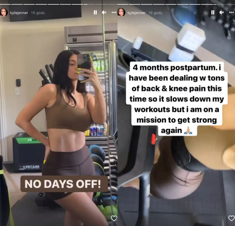 Kylie Jenner narzeka na długą rekonwalescencję po ciąży
