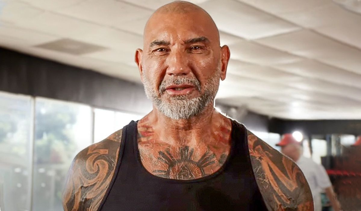 Actor Dave Bautista mocks Trump in lively TV show appearance