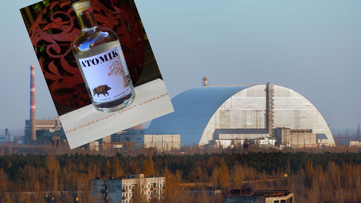 Na Ukrainie skonfiskowano 1,5 tys. butelek wódki. Produkowali ją pod Czarnobylem
