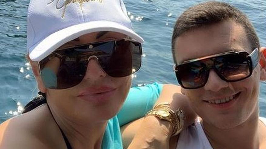 Dagmara Kaźmierska z synem Conanem
