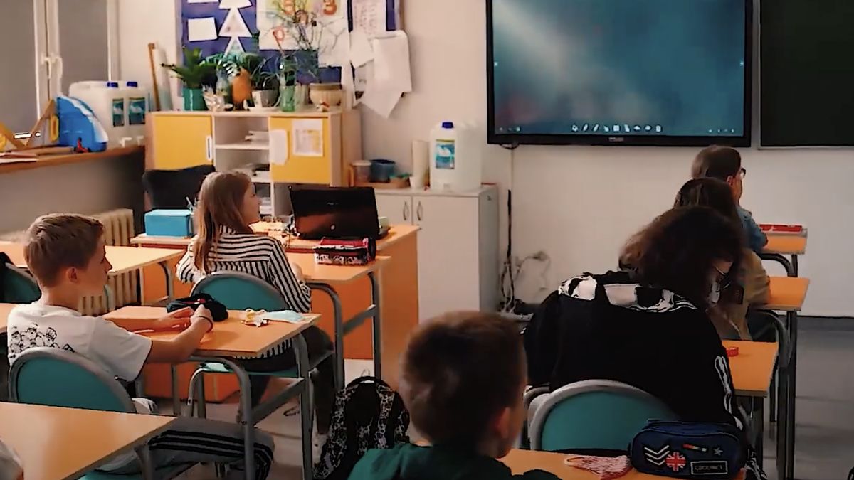 szkoła lekcja klasa