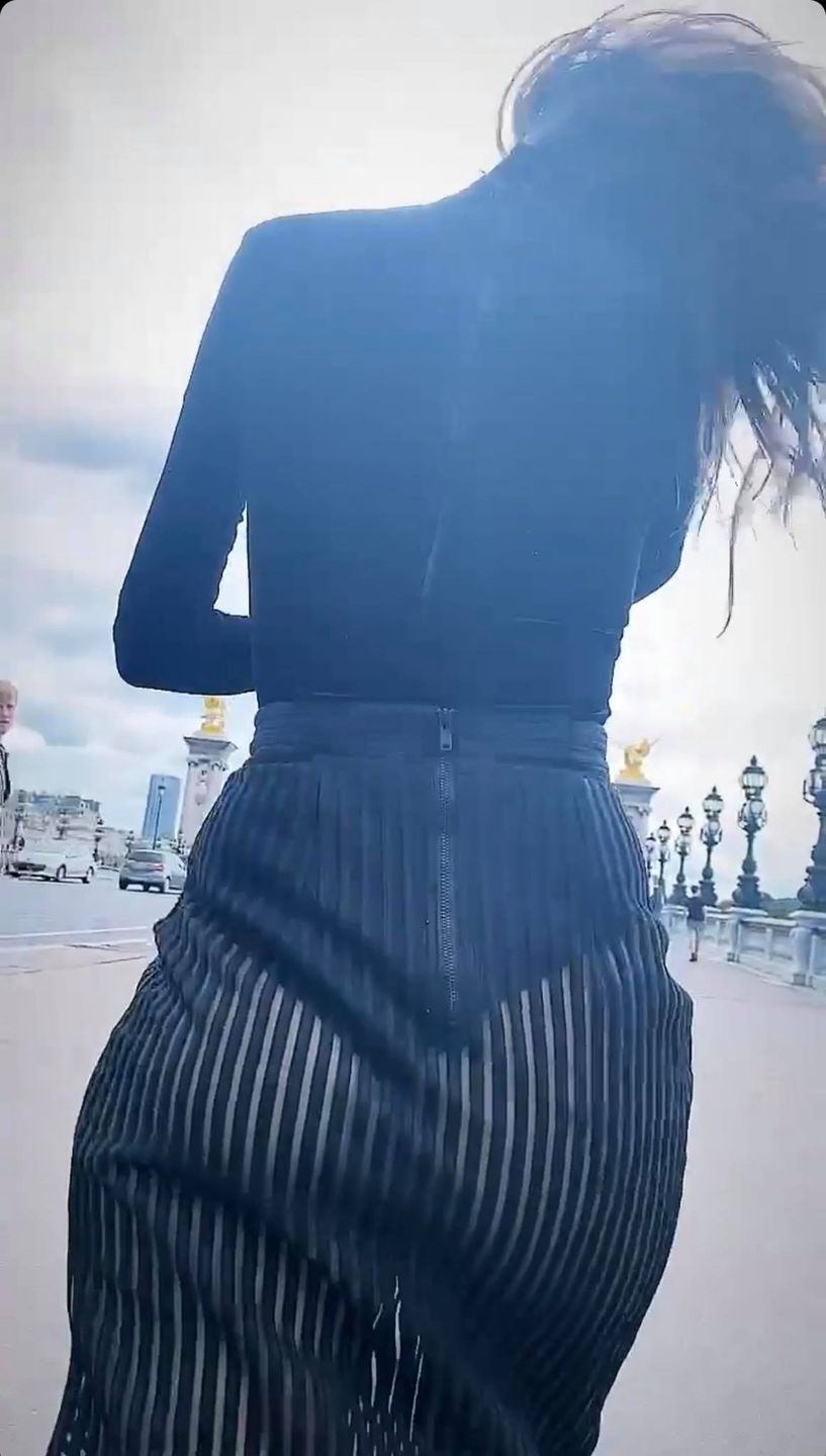 Natalia Siwiec w Paryżu
