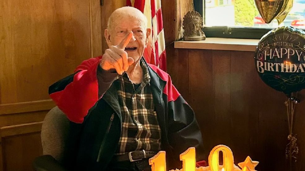 110-latek zachwyca formą. Zdradził sekrety długowieczności