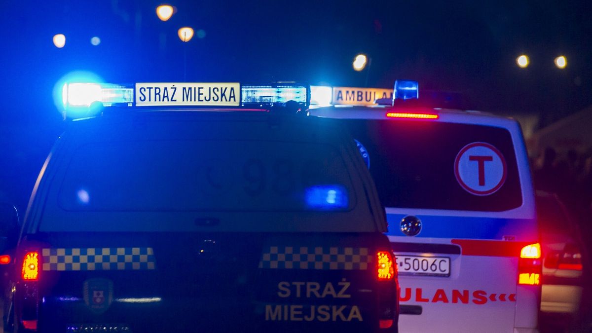 Służby ratunkowe na sygnale (zdjęcie archiwalne ilustracyjne)